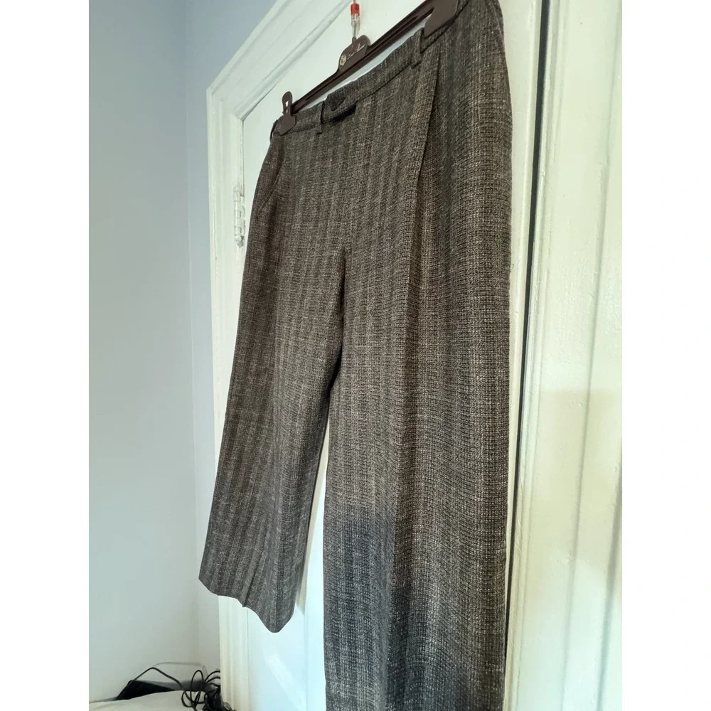 Mani By Giorgio  Armani Dress Pants Men's 32x30 Wool Pleated Made In Italy